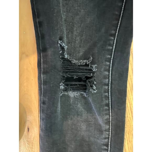 Vervet Dark Gray Skinny Jeans High Waist Women 26 - Picture 4 of 6